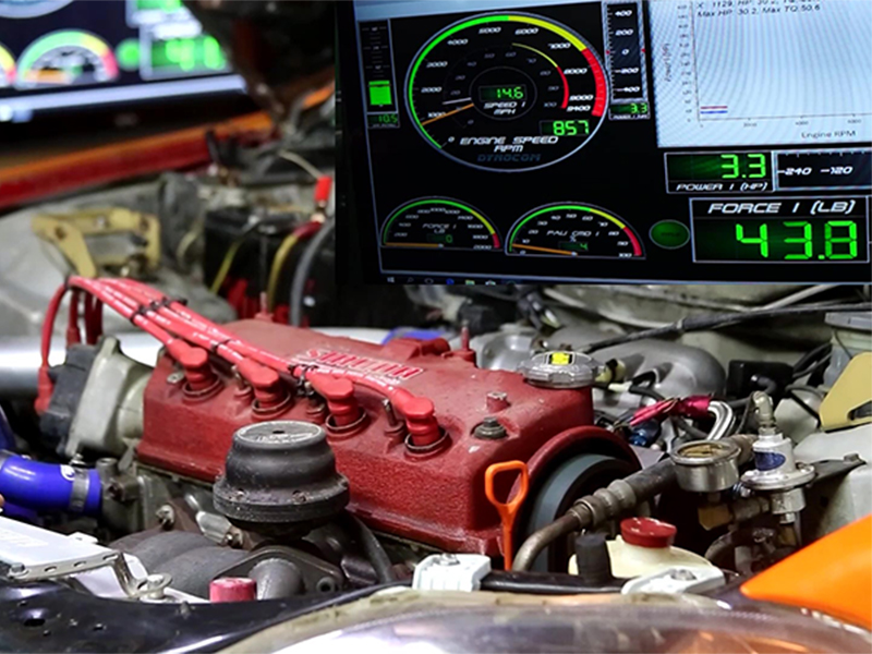 ITE_Engine cylinder head gasket installed testing_Normal & without radiator fan ITE_Engine cylinder head gasket installed testing_Normal & without radiator fan
